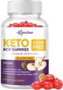Keto Acv Gummies per la perdita di peso avanzata & Belly Fat Burn - Pro Active Super Apple Cider Vinegar Gummies - Rapid Fat Burner Diet Supplemento per gli uomini - Sugar Free & Gluten Free (1000MG)