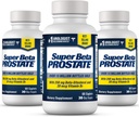 SUPER BETA PROSTATE Support Supplement for Men's Health - Reduce Bathroom Trips, Promote Sleep, Better Bladder Emptying & Healthy Prostate, Beta Sitosterol - 60 Count (Pack of 3)