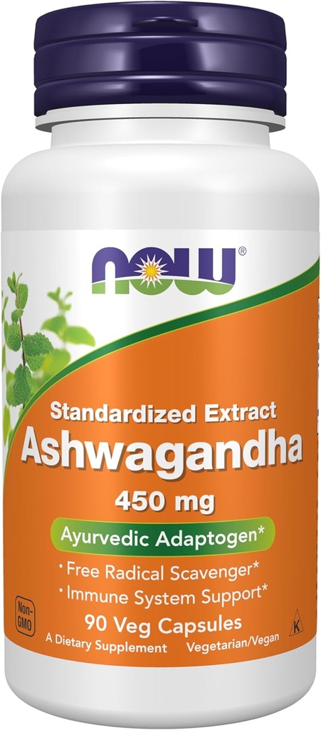 Ətraflı məlumatlar, Ashwagandha (Withania somnifera) 450 m (Standartized özü), 90 Veg Capsules