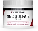 Kirkman - Cink Szulfát Topical Cream - 4 fl oz - Gyors abszorpció - 10% Cink Szulfát - Hipoallergén