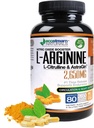 MAX 2650mg Nitric Oxide Booster L-Arginine - L-Citruline i Astragin - Time alliberant la fórmula 2650 MAX