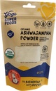 Yogi Super Foods Organic Ashwagandha Powder Ayurvedic Herb - Adaptogen for Energy Boost, Mood Balancing, Alváserősítő és Athletic Performance - Gluten Free, Non GMO - 142g Pouch