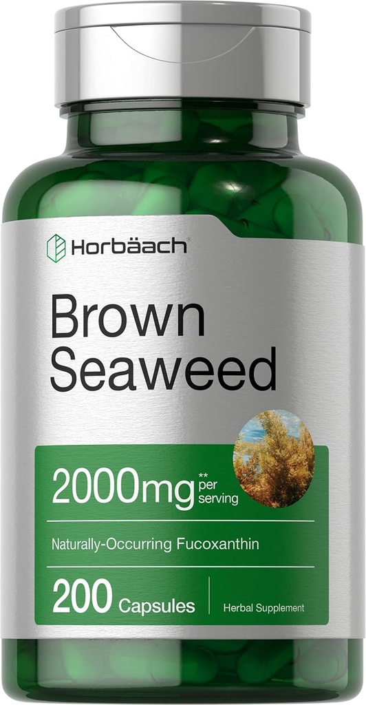 Horbäach Brown Seaweed Extract kapselit 2000mg 
