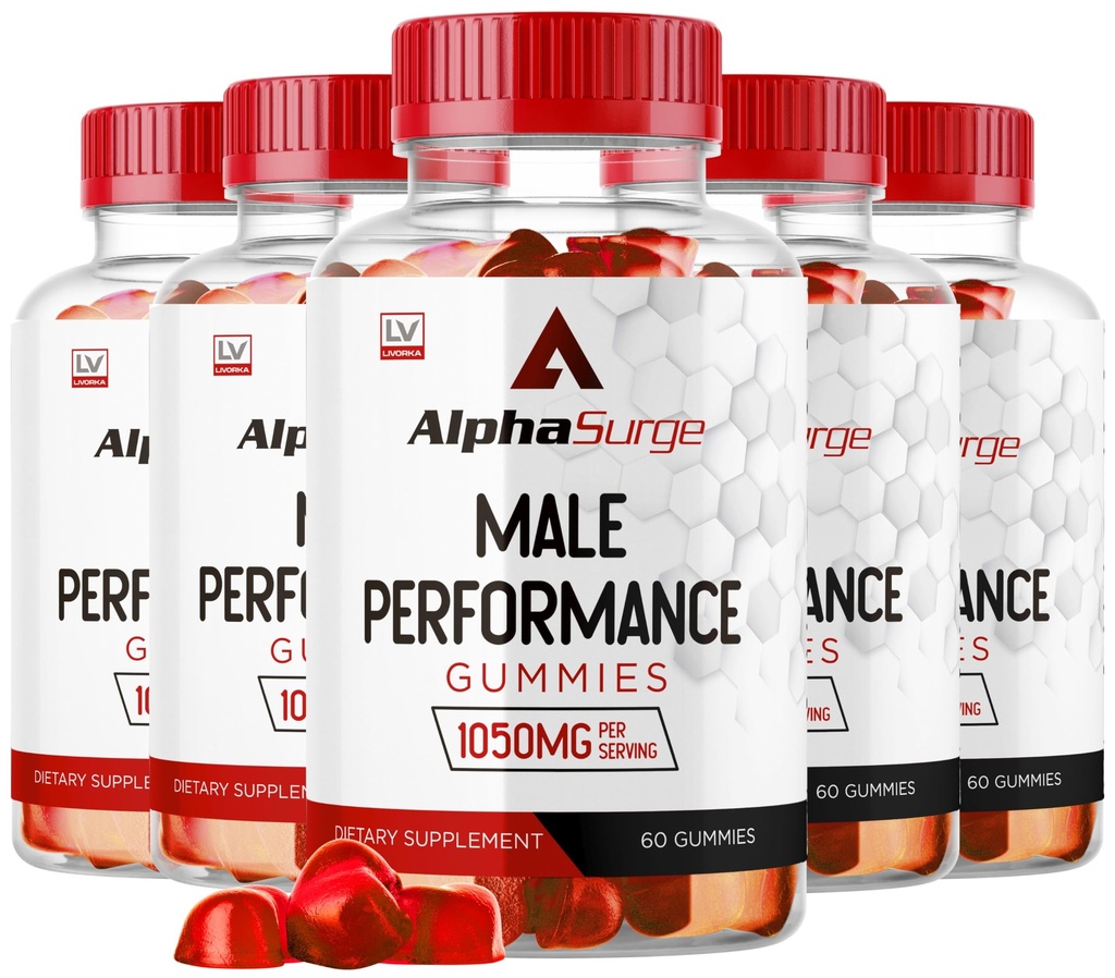 Alpha Surge for Men - Alpha Surge Gummies for Male, Alfa Surge Gummies 1050mg, Alpha Surge XL Gummie, Alphasurge Gummies, Alfa Surge Gummies, Alpha Sugre Male, 300 Gummies for 5 Month