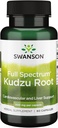 Swanson Full Spectrum Kudzu Root - Herbal Supplement støtte hjerte helse og lever helse - kan støtte sunnt blodtrykk og kolesterol nivåer - (60 kapsler, 500 mg hver)