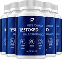 Testoxed Capsules Supplement, Testoxed Advanced Men Wellness Support, Official Testoxed Maximum Strength Energy Performance, Testoxed Premium Dietary Formula Reviews (5 Pack - 300 Cápsulas)