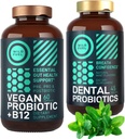 Vegan Probiotic Plus B12 en Oral Probiotic Mint Enhanced Probiotic Bundle