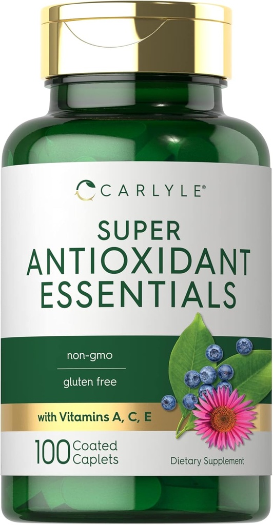 Carlyle Antioxidants Supplement .100 Caplets . Complexo Nutricional .