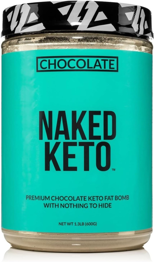 Chocolate Keto - Chocolate Premium Keto Fat Bomb Pó - Nada Artificial - Bomba de Keto sem glúten Chocolate Mct Pó de óleo sem Gmos - 1,3 Lb