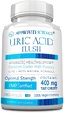 Approvato Science® Uric Acid Flush Supplemento con acido folico e ciliegia tart - 180 capsule - 3 mesi di fornitura