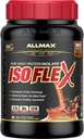 ALLMAX ISOFLEX Sūkalu proteīna izolāts, Šokolāde - 2 lb - 27 Olbaltumvielu Grams uz kausiņu - Nulle tauku un cukura - 99% Bez laktozes - Bez lipekļa un sojas - Aptuveni 30 Kalpojumi