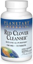 Gezegensel Herbals Red Clover Cleanser Tabletleri, 72 Kont