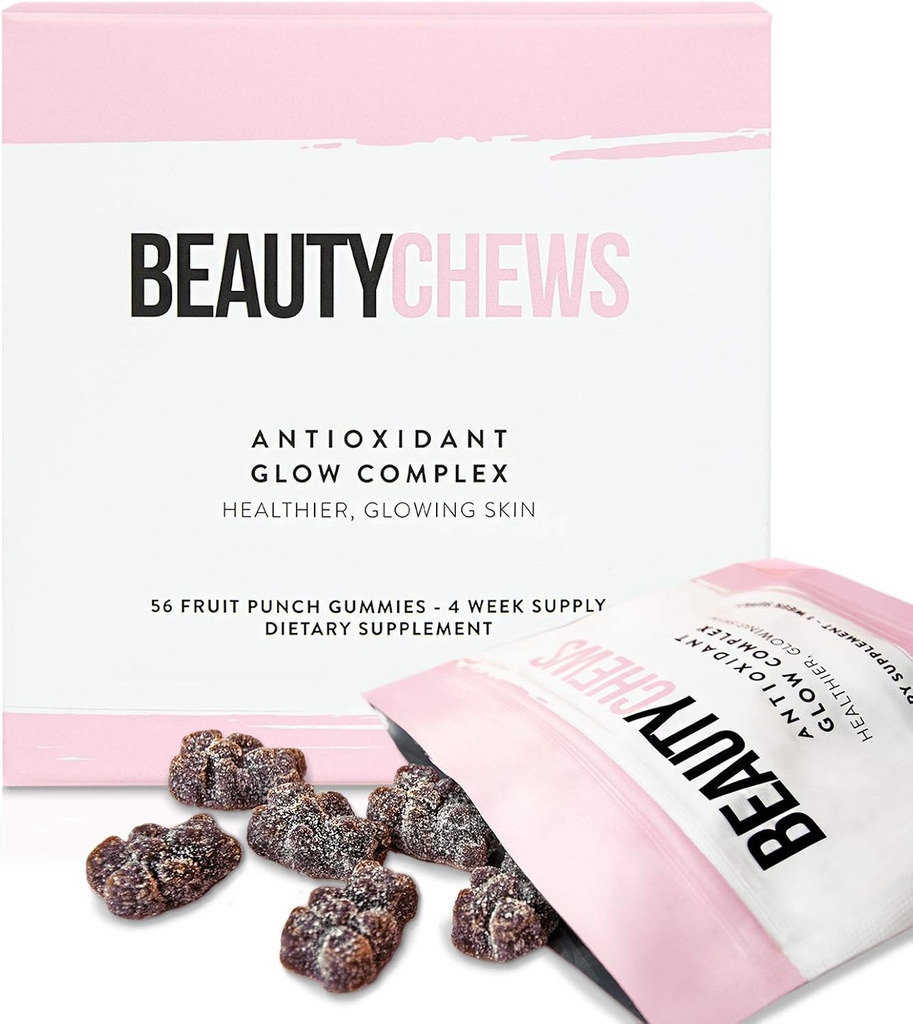 Astaxanthin dan Vitamin E Gummies - Collagen Boosting Antioxidant Bear Suplemen Imune, Anti- Aging Skincare Vitamin untuk Glowing Skin dan Rambut