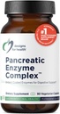 Designs for Health Pankreanic Enzymes Complex - Digestive Enzymes + Hypromelain Supplement - Support Digestion + Gut Health - Measted Release Capsule with Pankreatic Enzyme, Ox Bile (90 Kapsule)