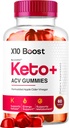 X10 Boost Keto ACV Gummies 고급 공식 1050MG 고급 공식, X 10 Boost Keto Plus Gummys Premium Formula Apple Cider Vinegar Gummies, 모든 자연 Gomitas, 1 개월 동안 60 Gummies
