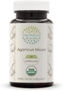 HerbEra Agaricus Blazei USDA 有机60 Capsules → 天然草药补充 → 认证的有机蔬菜 Capsules 和有机Agaricus Blazei (Agaricus Blazei murill) 干蘑菇(60 Capsules)