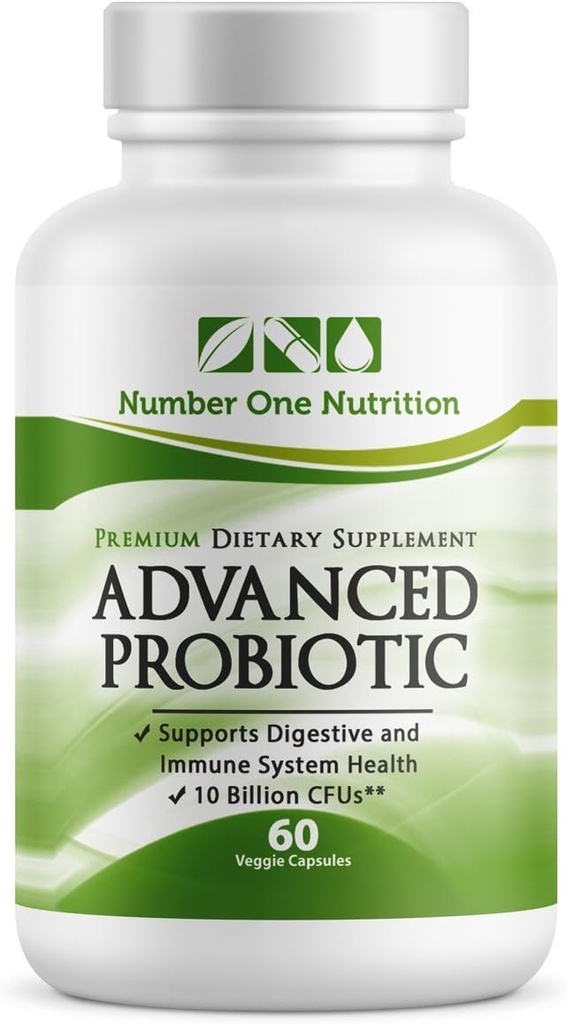 N1N Premium Probiotics for Men " Women [11.5 Billion CFUs] Lactobacillus Acidophilus Probiotic supplement to Improve Digestion " Immunity, Shelf Stable " No Refrigeration Required, 60 Cap