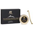 Pure Himalayan Mountains Shilajit - 77% + Fulvic Acid Authentic Hard Constency, Natural Source of Fulvic Acid, Over 85 Trace Minerals, Includes Stainless Steel Spoon (50 Grams)