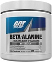 GAT SPORT Beta Alanine Powder Unflavored, 200 Grams, Endurance, Performance, Scoop Inclus, 100 Servings