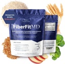 1MD Natrition FiberFitMD - per a la implementació de & Cardio vascular - Salut suplementari per a Dones i homes - High Fiber Powder - 30 dies