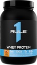 Regel 1 Whey Protein – 24g Fast-Acting Protein aus All-Whey-Quellen mit natürlich vorkommenden EAAs & BCAAs für Workout Recovery oder jederzeit Verwendung (2 Pfund*, Gesalzener Karamell)