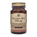 Solgar Vitamin B12 100 mcg - 100 Tablets - Energy Metabolism & Nervous System Support - Non-GMO, Vegan, Gluten & Dairy Free, Kosher, Halal - 100 Servings