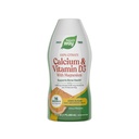 Nature's Way Calcium & Vitamin D3 with Magnesium Liquid Supplement, Calcium & Vitamin D Supplement, Supports Bone Health*, Fast-Absorbing Liquid, Gluten Free, Citrus Flavored, 16 Fl Oz (Pkg May Vary)