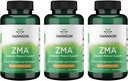 Swanson ZMA - Suporte de Energia, Metabolismo e Recuperação Músculo para Homens e Mulheres - Suporte Mineral Anabólico para Atletas Combinando Zinco e Magnésio com Vitamina B6 - (90 Cápsulas, 800mg Cada) 3 Embalagem