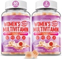 Multivitaminici per le donne 50 Plus - con Omega 3, Coenzyme Q10, Ferro da stiro, Calcio, Zinco, Vitamina A, C, D3, E, K2, B Complex, Folate - Multi Vitamine & Minerali per Energia, Bellezza, Immune, Sugar Free