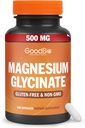 Magnesium Glycatate - High Absorpition Magnesium Supplement 500mg Perer for Precience, lection, leep, leep, heart, health, Nerve Health, Not-GMo, Gluthen-free, gluted on Stomach, 240 Capsules