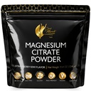 Cocó March N.M.D Magnesium Citrate Powder – Magnesium Supplement for Sleep & Relaxation, Digestive & Brain Support – Vegan, Gluten Free, Keto Friendly & Non-GMO – Strawberry Kiwi Flavor, 45 Day Supply