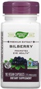 Tự nhiên's Way Bilberry tiêu chuẩn hoá trích dẫn Veg Capsules 90 ea (Pack of 2)