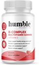 B-Complex Multivitamin Gigabytes +gamina C: Vitamina B12, B7, B6, B3, B5, B9. Implementació de l' energia i l' ànim, suport Metabolisme, implementació de Metabolisme, Glune, Free Guten, GMO, Vega, 30 Servnes