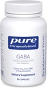Pure Encapsulations GABA - Papildinājums atbalsta relaksācija un mērenība dažreiz stresa - ar Premium GABA aminoskābes - 60 kapsulas