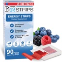 Essential Source 2,000 mcg Methylcobalamin Vitamin B12 Sublingual Energy Strips | Biotin, B6, 5-MTHF L-Methylfolate | Sublingual B12 Vitamins, Folate | Energy, Brain Health, Nerve Function - 90 Strips