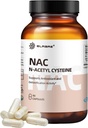 N-Acetyl-L-Cysteine (NAC) Phụ 450mg, Antioxidant, Promotes Gan & Kidney Detox, Supports Respiatory Health và Immune Hàm,90 Capsules