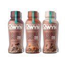 OWYN Only What You Need Doublessed hot Dairy Free Keeto Protein Shake, Variety Pack, 0g sugar, 20g plant based protein, 180mg Caffeine, Gluten & Soy Free, Non-GMO, Vegan (36 Pack, 12 Fl Oz Botles)