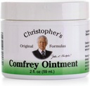 Christopheren jatorrizko formulak Comfrey Ointment, 2 Ounce - Herbal Ointment Comfrey hosto organikoarekin Beeswax eta Olive Oil Base batean