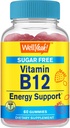 Ben, si vitamina B12 1000mcg Sugar Free Gummies | Suplemento dietético | para soporte de enerxía e metabolismo | Strawberry Flavor | 60 Count