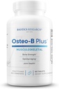 Biotics Research Osteo B Plus Optimal Bone Health Support with Vitamin K, Mg, Ca, Healthy Aging, Purified Chondroitin Sulfates 180 Tablet