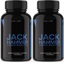 rize labs - Jack Hammer Libido Booster Supplement for Men, Powerful All Natural Formula to Improve Performance (120 Capsules)
