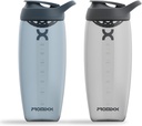 Promixx Pursuit חלבונים Shaker Bottle (32 oz) - Silent No-Ball Mixer, Leak-Proof Lid, BPA / BPS & Phthalate-Free ECOZEN - Easy-Clean Shaker Cup for Protein Shakes, Pre & Post-Workout Smoothies