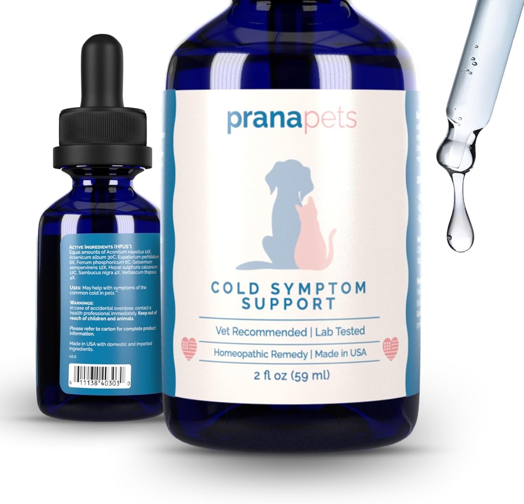 Cats & Dogs üçün Sosial Simptom Support & Natural Formula Colds, Ətraflı allergies və Kennel Cough ilə Mərkəzi