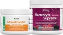 Jigsaw Health Bundle 124; Adrenal Cocktail, 60 Servings (Jar), a Electrolye Supreme (Berry- Licious), 60 Servings (Jar)