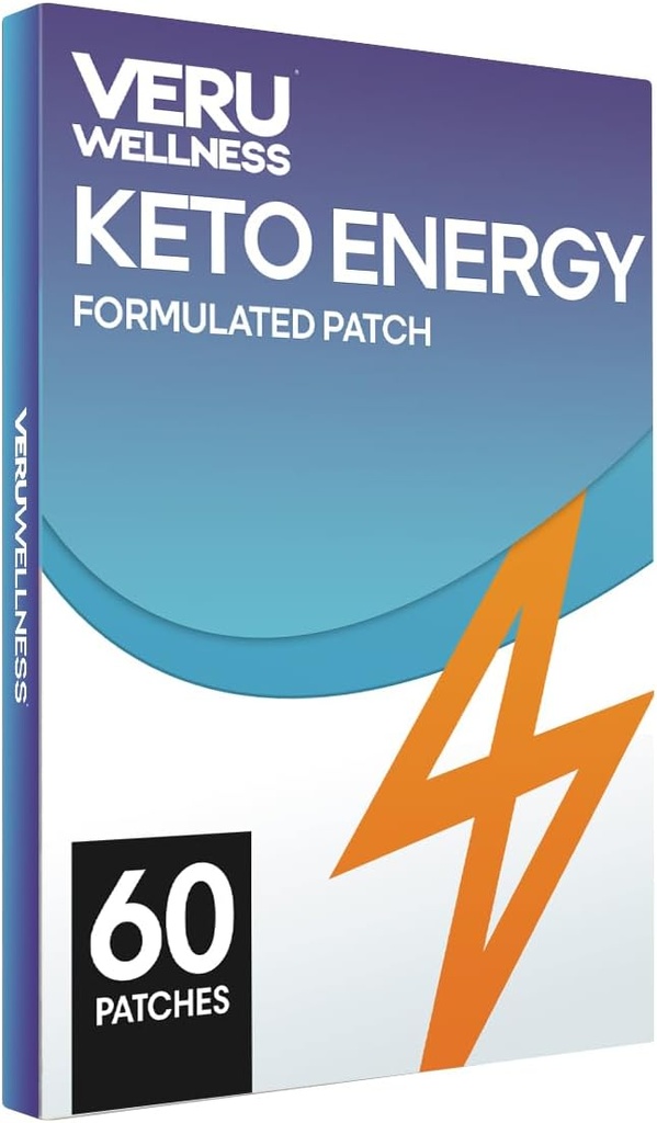 Keto Complete Daily Patch - Erabili Fat for Energy Ketosis, Energy & Focus Keto Formula Apple Cider Vinegar MCT - 60 egun