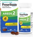 PreserVision AREDS 2 oční vitaminy, # 1 Eye Doctor Doporučené značky, Lutein a Zeaxanthin dodatek s vitaminem C, vitamín E, zinek, a měď, 60 Softgels (Minigels)