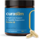 Curaslim Phop Loss suplementaris  2001-10 Ingredients Naturals, Berberine, 5HTP, Chromium, Saffron Appetita removent, Metabolisme Booster, Energia Suport a 120 Capules