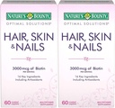 The Bounty Optimal Solutions Hair, Skin " Nails Formula, 120 Coated Caplets (2 X 60 count)