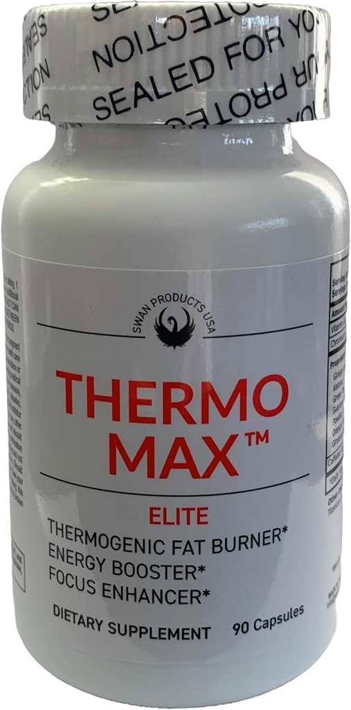 Thermo Max Elite - Máy đốt chất béo, siêu năng lượng, Wight Loss, 90 Pills ăn kiêng