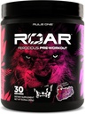 규칙 1 R1 Roar - Creatine, Beta-Alanine, Citrulline, Electrolytes & Caffeine (30 서빙, 야생 포도)와 사전 운동 분말